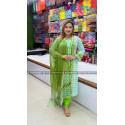 Beksi Block Chiffon Orna Dress