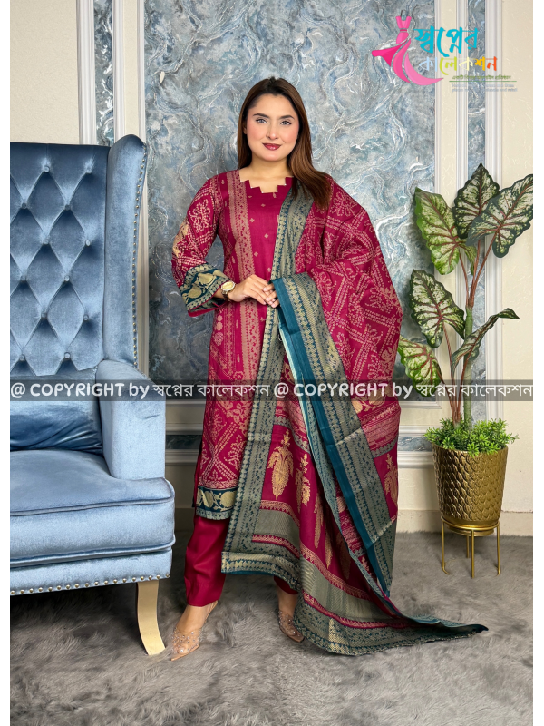 Coco prints Luxury lawn