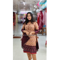 Embrodiary Chundry Batik Dress