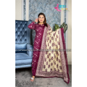 Mal Mal Joypuri Cotton Three Pis
