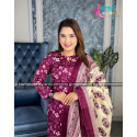 Mal Mal Joypuri Cotton Three Pis