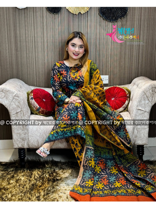 Nature Batik Three pis 04