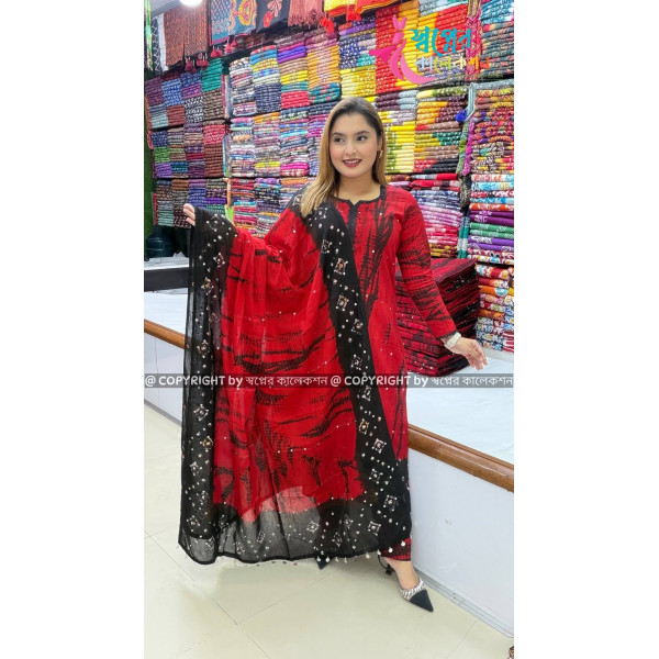 বাটিকের চুমকি পাতি থ...