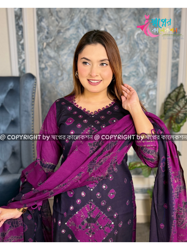 Sequence Batik Dress