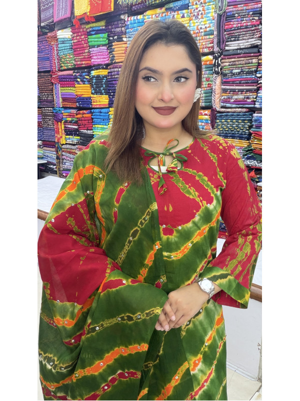 Sequence Batik Dress