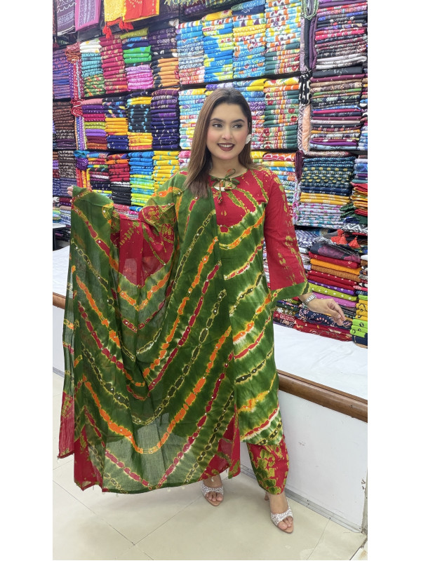 Sequence Batik Dress