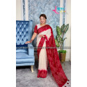 Shibori Silk Sharee 