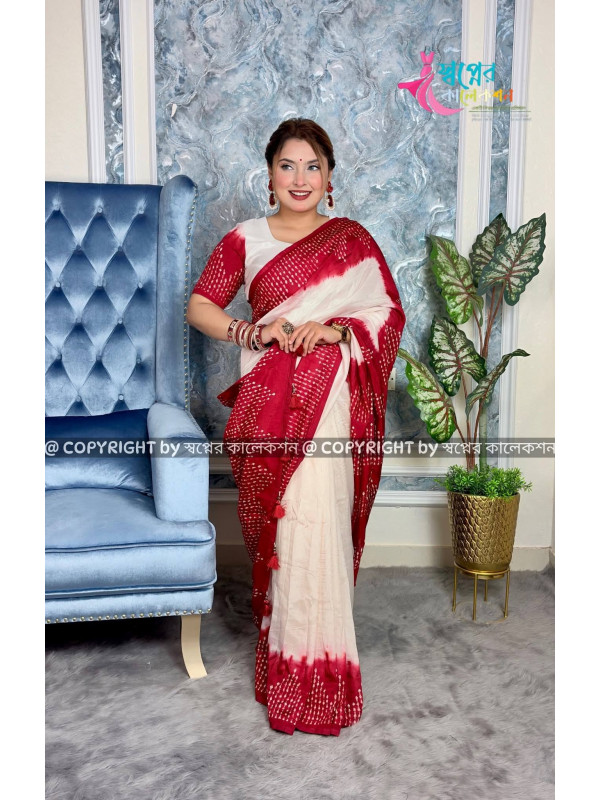 Shibori Silk Sharee ...