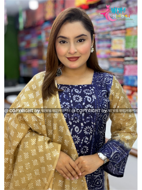 Exclusive Silk Batik Three Pis