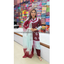 Tye Dye Batik Chiffon Orna Three Pis