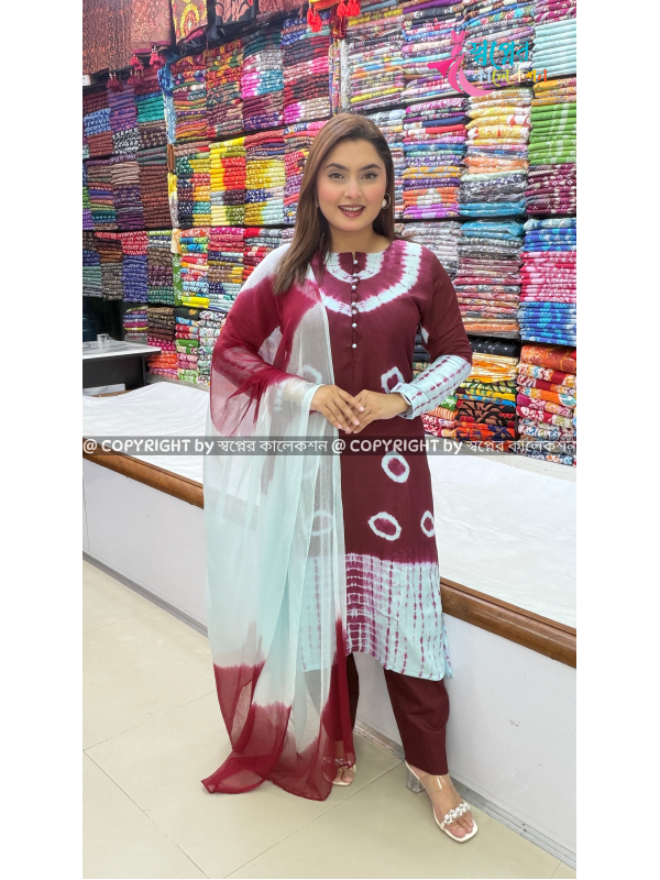 Tye Dye Batik Chiffo...