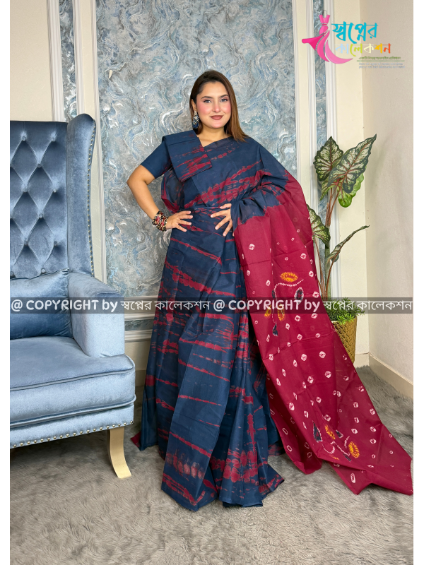Tye Dye Batik Sharee
