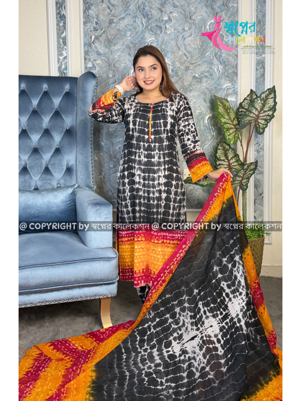 Tye Dye Batik Three Pis