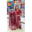Vegetable Dye  Batik Three Pis