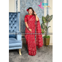 Vegetable Dye  Batik Sharee