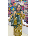 Vegetable Momtuli Mixed Dress