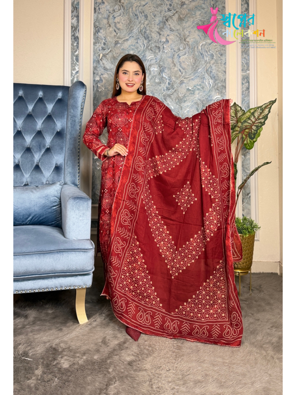 Embrodiary Mal Mal Joypuri Cotton 