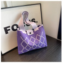 niche shoulder bag(Purple)