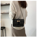  shoulder messenger bag (black)