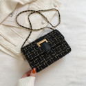  shoulder messenger bag (black)