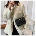  shoulder messenger bag (black)