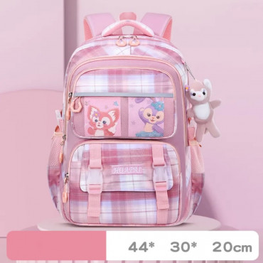 High quality School bag (pink)