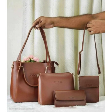 Leather 4Set bag (co...