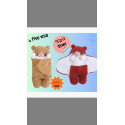 Baby Blanket (২ পিচ,ব্রাউন এবং রেড কালার)