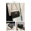  shoulder messenger bag (black)