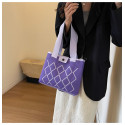 niche shoulder bag(Purple)