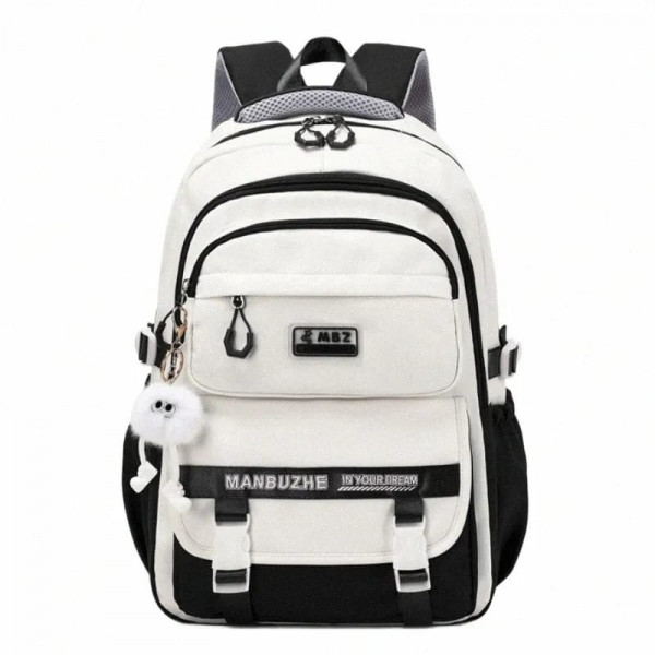Academy Style Waterproof School Book Bag(Black Colour)