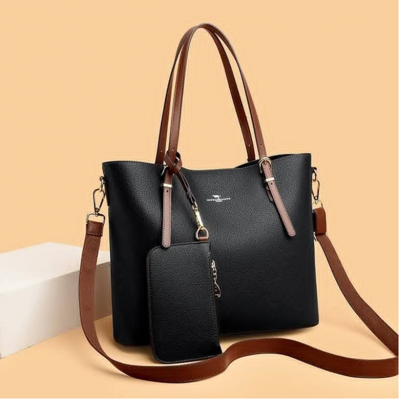 Ladies Tote Bag ( Black Color)