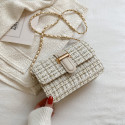  shoulder messenger bag (white)