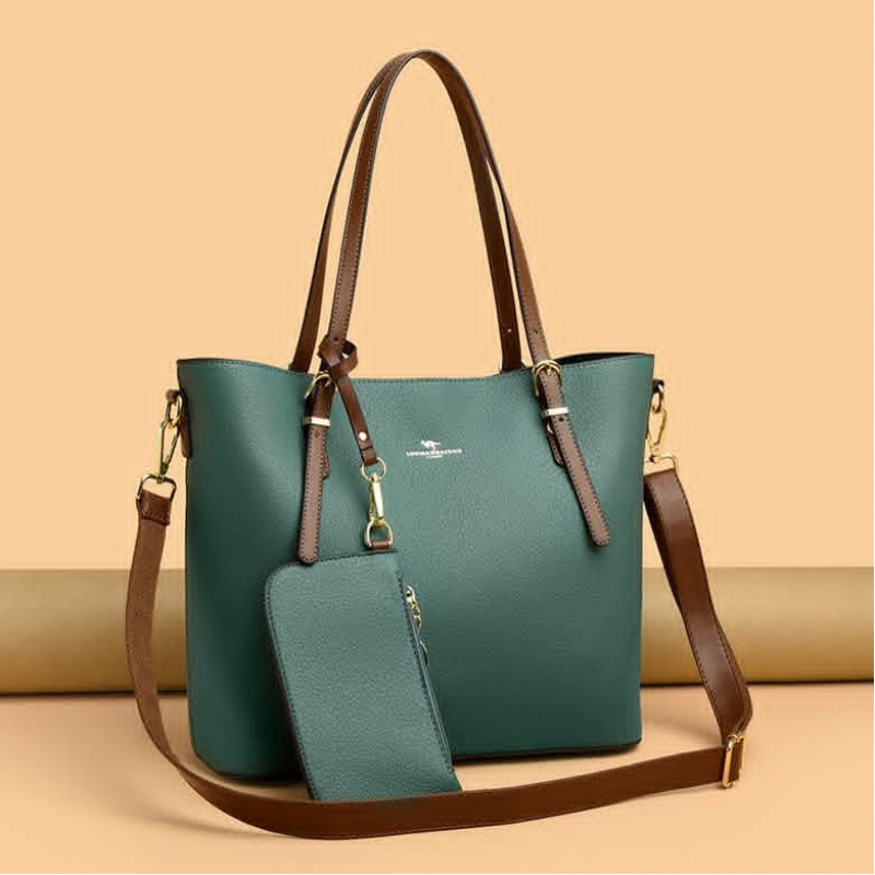 Ladies Tote Bag (Green Color)