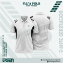 Premium Comfort Mash Polo T-Shirt (White)