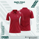 Premium Comfort Mash Polo T-Shirt (Red)