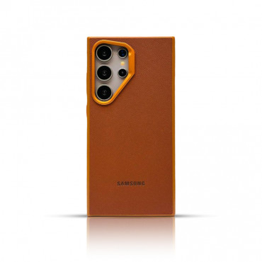 High-End Compatible Vegan Leather Case For Samsung Galaxy S25Ultra S24Ultra S23Ultra S22Ultra 
