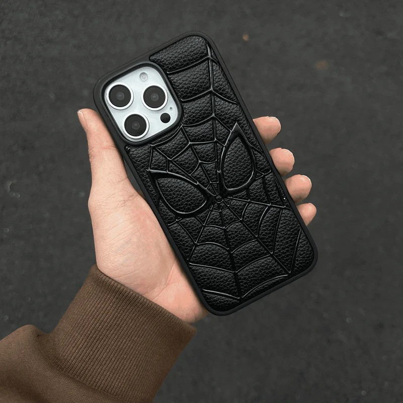 SPIDER MAN SOFT CASE FOR IPHONE 12 TO 16 PRO MAX