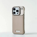 Lens Kickstand Borderless MagSafe Phone Case for iPhone 13To 16 Pro Max