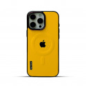 Hot Contrast Color PU Leather Magnetic Case For iPhone 12 To 16 Pro Max