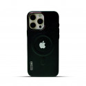 Hot Contrast Color PU Leather Magnetic Case For iPhone 12 To 16 Pro Max