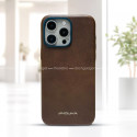 Magnetic Magsafe Leather Slim Case For Iphone 15 to 16 Pro Max