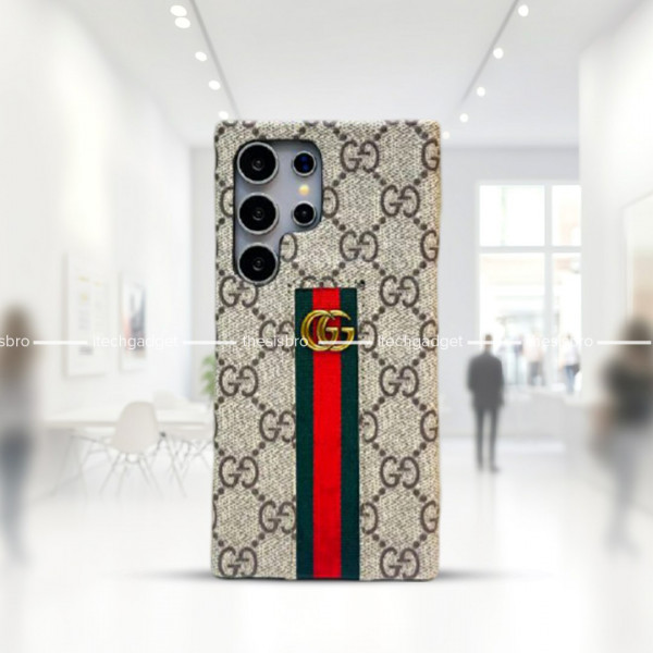 Samsung Galaxy S24Ultra S23Ultra S22Ultra Louis Vuitton LV Leather Case