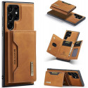 Premium PU Leather Wireless Charging Case For Samsung Galaxy S24Ultra S23Ultra
