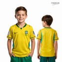 FIFA World Cup 2026 Brazil Kids Jersey | Premium Fan Edition