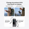 Anker Laptop Power Bank 25K mAh 165W, Built-In and Retractable Cables with Smart Display (A1695).