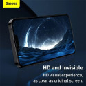 Baseus 0.3mm 2Pcs Full-Screen, Full-Glass Tempered Glass Film for iPhone 13 /13 Pro / 13 Pro Max.