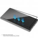 Blueo Full AB Glue 3d Curved Silk Tempered Glass for Galaxy S24 Ultra.