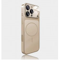 Luxury 17 Series Concept Lens Protection AG Matte Glass MagSafe Case for iPhone