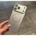 Luxury 17 Series Concept Lens Protection AG Matte Glass MagSafe Case for iPhone